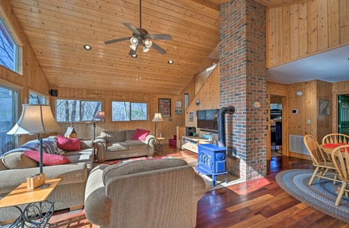 Bryson City House | North Carolina Escape w/Deck, Grill & Fire Pit!