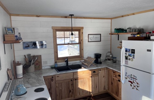 Bigfork Cabin | Northwoods Cabin on a Private Lake: "The Refuge at North Padre"