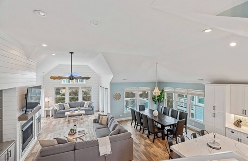 Ocean Sands House | OS619- Oceanside Beauty with 6 Bedrooms, Private Pool & Hot Tub, Dog Friendly
