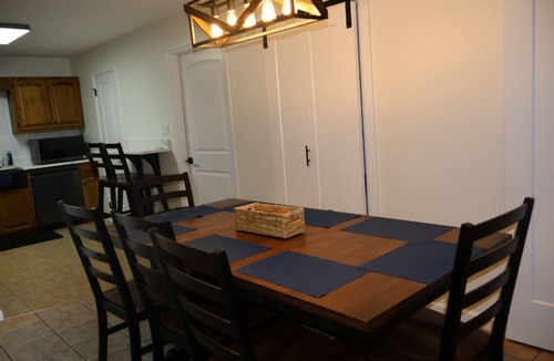 Whiteside House | Peaceful lake house retreat with hot tub, dock, and fire pit.