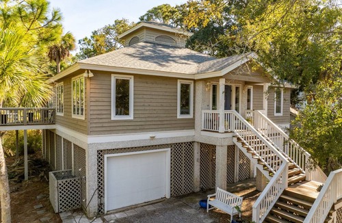 Saint Helena Island House | Pets Considered, Community Pool, Lagoon View, Golf Cart Included 875 Salt Cedar Lane