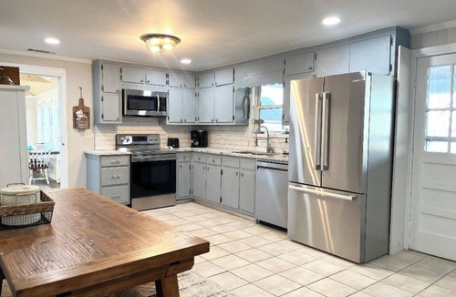 Lavonia House | Plenty of Deep Water at our Private Dock! Waterfront home w/Beach, Pet-Friendly