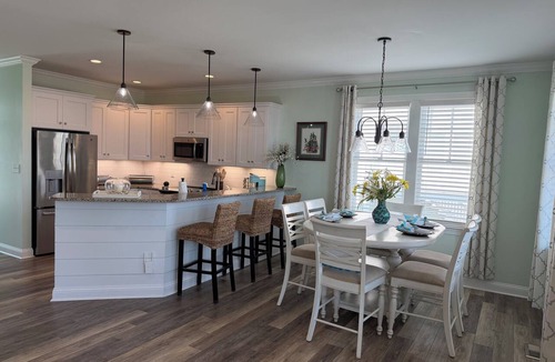 Harkers Island House | Point of View - 4BR Waterview - Boat Friendly - Harkers Island Retreat