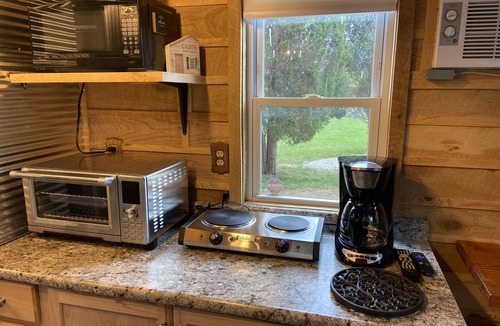 French Lick Cabin | Private CABIN 5 STAR Clean! By Patoka Lake! Boat parking! Queen bed & full bath!