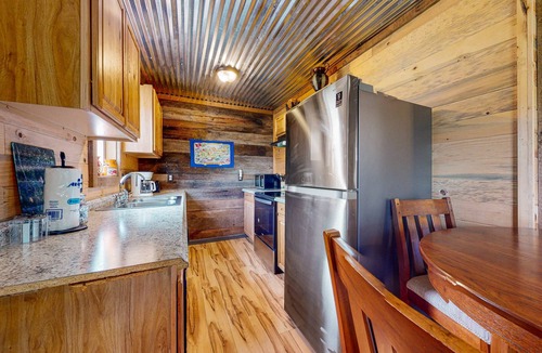 Chalet Village North Cabin | Private Hot Tub | Mountain Views | Game Room | 3 Pools | Family-Friendly Smoky Mountain Cabin