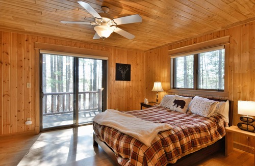 Solon Springs House | Private Lakefront Retreat on Middle Eau Claire - Snowmobile friendly and Sauna