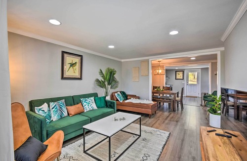 Commerce House | Private Yard + Fire Pit: Commerce Home!