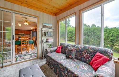 Balsam Grove Apartment | Quaint Country Home: Hot Tub, Fire Pit + Hiking