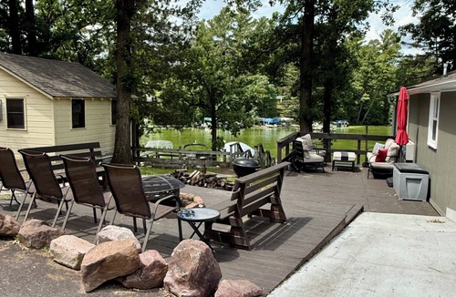 Chetek Cabin | Relax & recharge at our cozy 3-bedroom cabin on beautiful Ojaski Lake