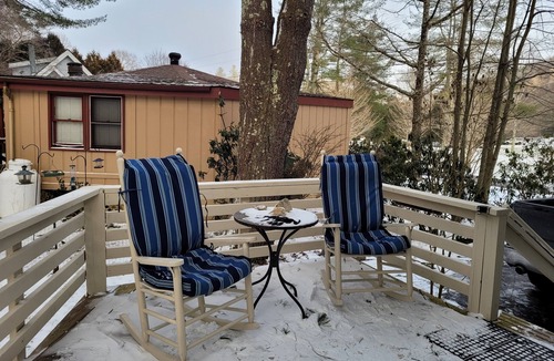Banner Elk Cabin | Relaxing 2 bedroom river side home. Home located in Banner Elk, NC