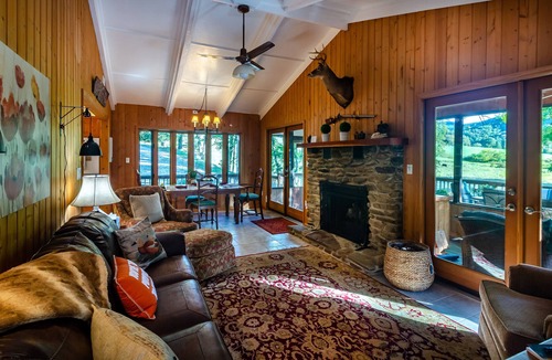 Franklin Cabin | Rustic Log Home - Meadow and Brook