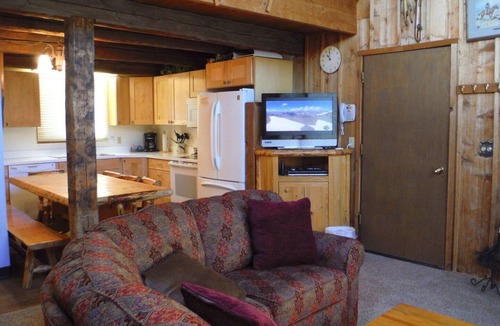 Whitefish Cabin | Rustic, Multi Level Condo