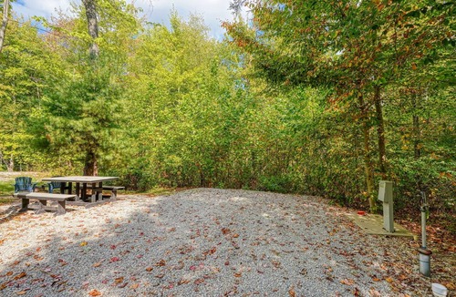 South Bloomingville Resort | RV Site 1 of 4: Lot rental only; RVs not provided.