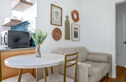 Charlotte Street Condo | Sabel #203 | Downtown Asheville king-suite condo with Wi-Fi, AC, and parking.