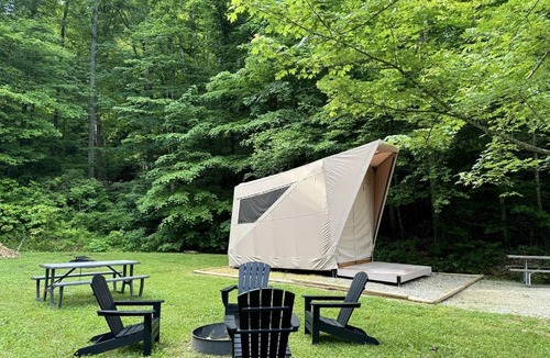 Hitchins Other | Safari Tent Glamping in Grayson Kentucky with Biking Trails Access