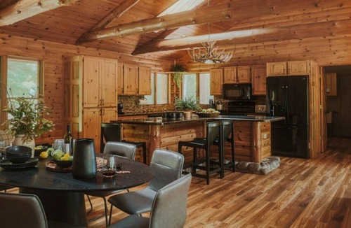 Grant Cabin | Secluded 4bdr cabin w/hot tub on the Muskegon River