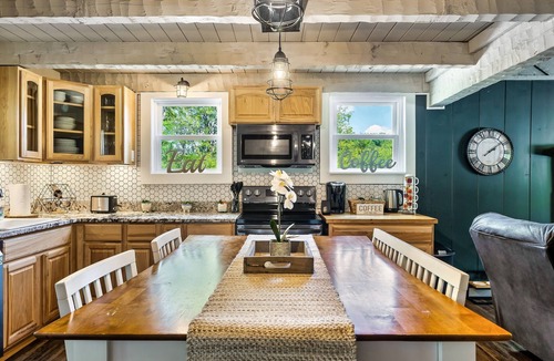 Kodak Cabin | Secluded Haven with Pet Yard, Hot Tub & Game Room
