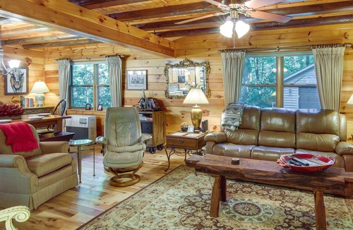 Burnsville Cabin | Secluded & Rustic Cabin on South Toe River!