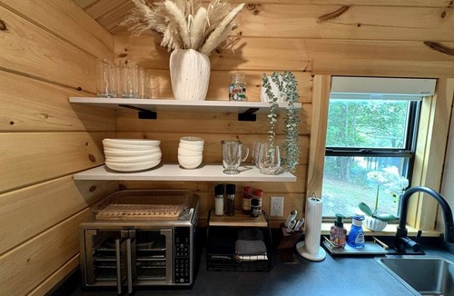 Vesta Cabin | Secluded Studio Cabin with Fenced Retreat Near Blue Ridge Parkway | Meadows of Dan, Virginia