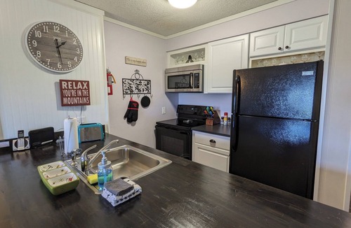 Edray Condo | Ski In/Out 1BR Slopeside Condo at Top of the World, 1 Q bed + 1 Q Sleeper Sofa