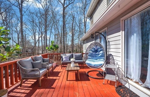 Candler House | Sleeps 24 | Hot Tub | Game Room | Dog Friendly!