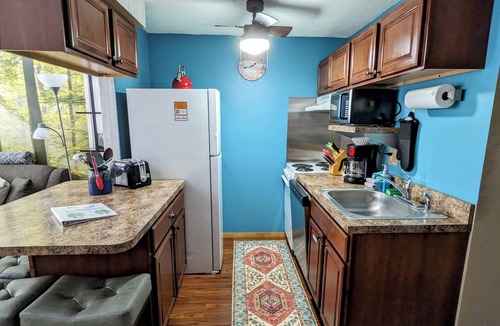 Edray Condo | SPACIOUS 1st Flr Studio 3 min Walk 2 Slopes, Bike-friendly, Ridgewood #52