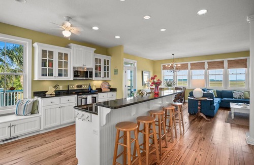 Oceanmarsh Subdivision House | Spacious family home sunrise and sunset views, close to beach and resort amenities