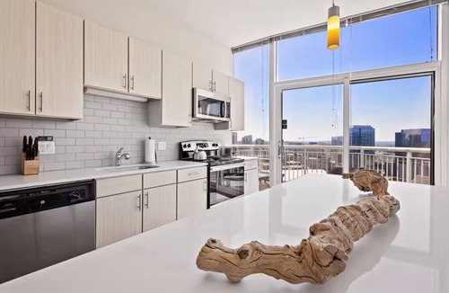 Sobro Apartment | Spacious Upscale Getaway | Kitchen & Balcony | Near Vibrant Attractions