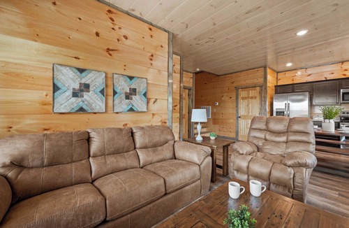Sevierville Cabin | Spring Cabin Deals! Hot tub, Games,Views & Dogs