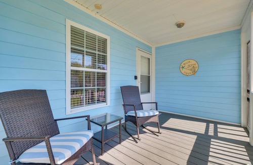 Wilmington Beach Cottage | Steps to Ocean! Family-friendly Carolina Beach Gem