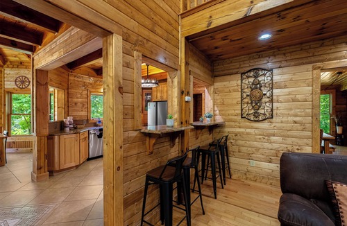 Sevierville Cabin | Stunning 5 Acre Lake Cabin, Community Pool - Easy Drive