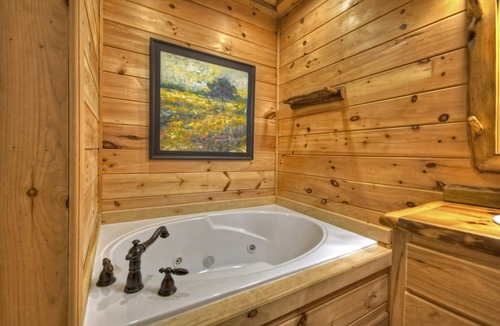 Raccoon Ridge Cabin | Stunning forested views, hot tub, fire pit, pool table!