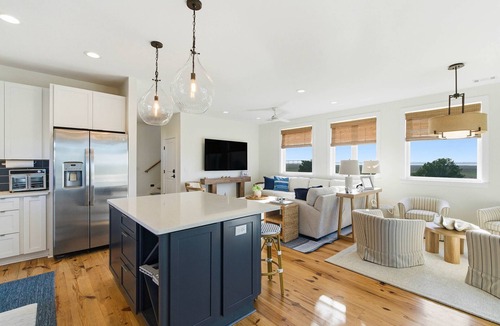 Beachwalk House | Stunning Harbor Island Home, Ocean Views, Golf Cart, Walk to Beach & Resort Amenities Included!