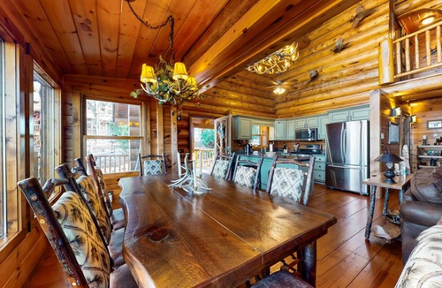 Ridges Over the Lake Cabin | Sun-filled & serene cabin with private hot tub, deck, & amazing views