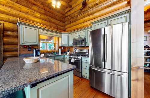 Ridges Over the Lake Cabin | Sun-filled & serene cabin with private hot tub, deck, & amazing views