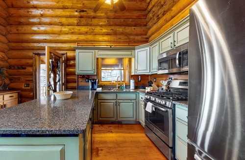 Ridges Over the Lake Cabin | Sun-filled & serene cabin with private hot tub, deck, & amazing views