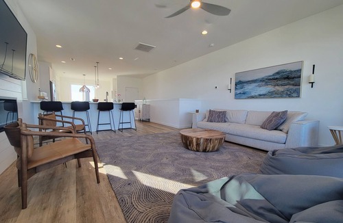North Carolina Coast House | Sun, Sand, and Style: Modern 5BR Home, Rooftop Deck, Steps to the Beach!