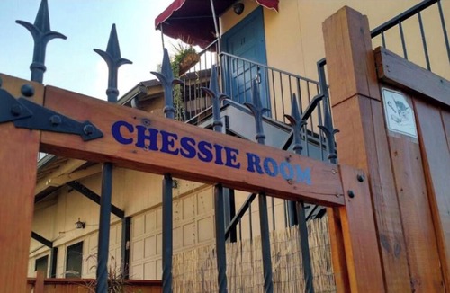 Huntington Apartment | The Chessie Room - Historic Boutique Stay at Heritage Station
