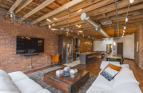 Downtown Nashville Condo | The Library-Downtown Nashville Luxury Penthouse Printers Alley Steps to Broadway