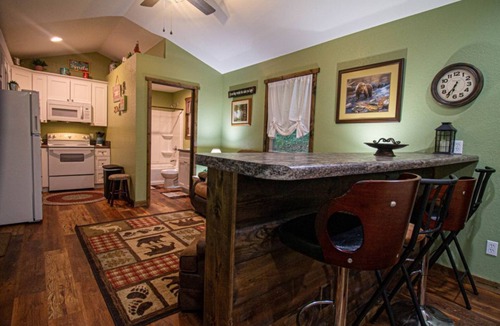 Robbinsville Cabin | The Lil House with Balcony