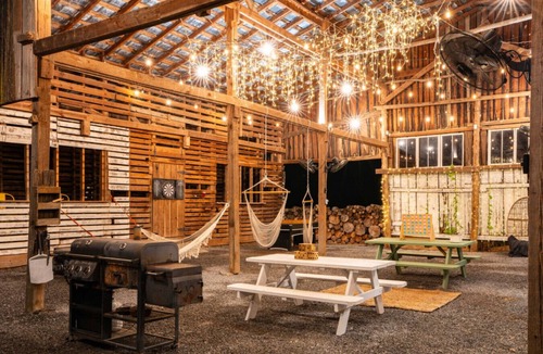 Newport Cabin | Treehouse A-Frame on Goat farm