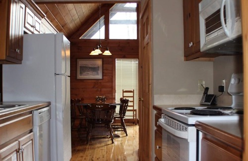 Black Bear Falls Cabin | TRUE LOG CABIN FANTASTIC VIEWS (ONLINE BOOKING) 2.5 MILES TO GATLINBURG & PARK