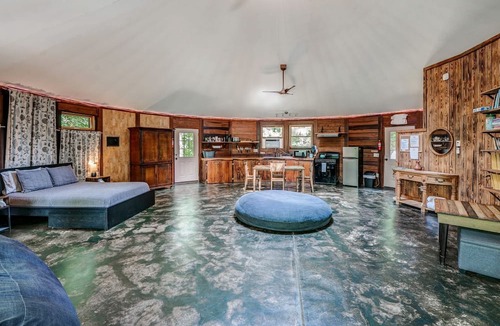 Talking Rock Cabin | Unique Woodland Yurt with Fire Pit in Talking Rock, Georgia
