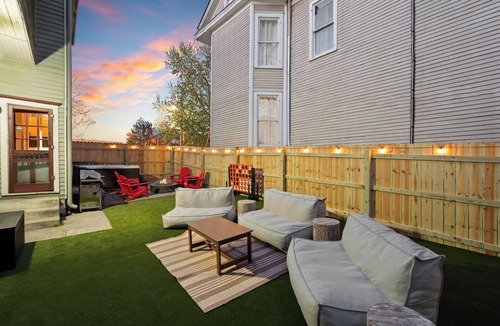 Frankfort House | Unwind at Our Bourbon Duplex w/Hot Tub/Walk to Downtown/Near Buffalo Trace