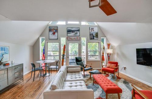Sunset Cove House | Waterfront Lake Lure A-Frame w/Dock & Scenic Deck