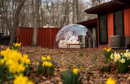 The Woods House | Woodland cabin w hot tub & fire pit
