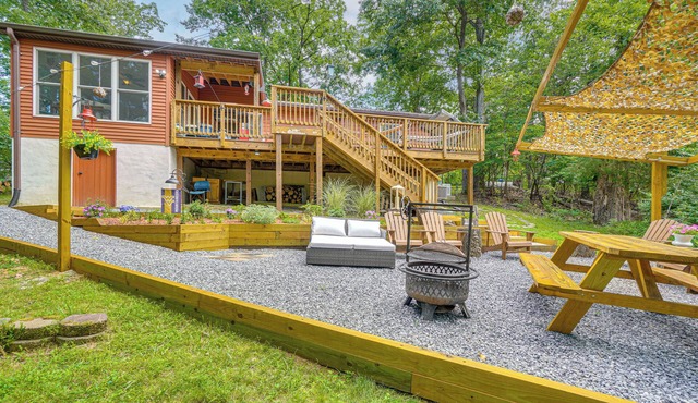 5 Mi to Harpers Ferry NHP: Quiet Deck & Garden