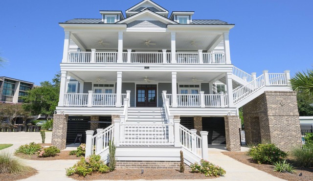 7 BR Beach House, with Private Pool, Elevator, Ocean Views! Moore Fun!