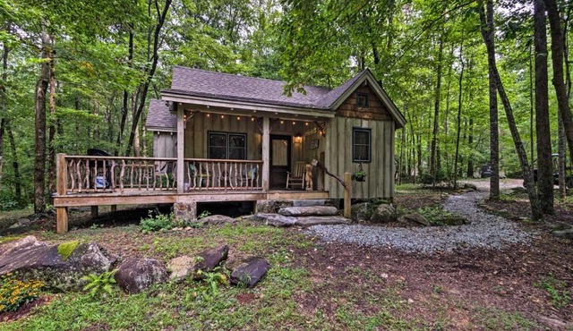 Back on Market! Creekside Cottage Near Table Rock