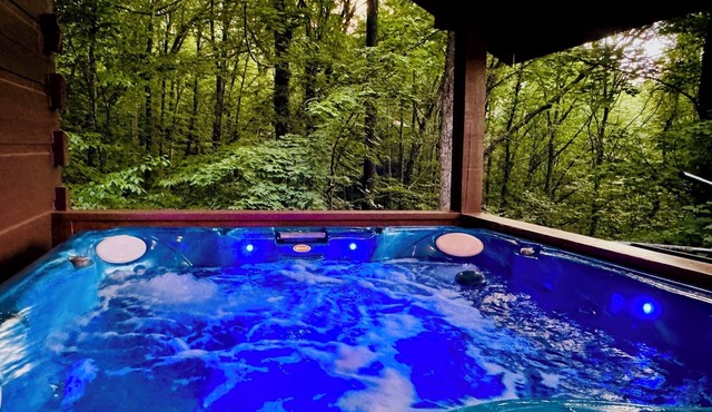 Bear Foot Heaven Cabin Retreat in Ga Mountains